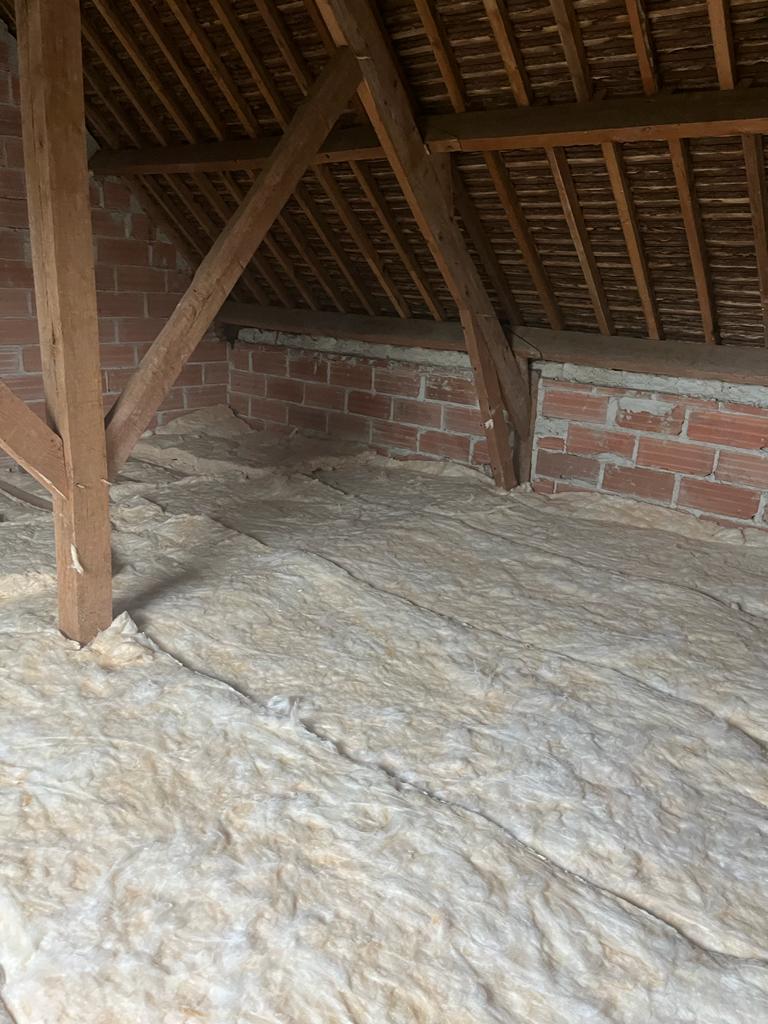 Travaux d'isolation des combles perdus à Saint Phal