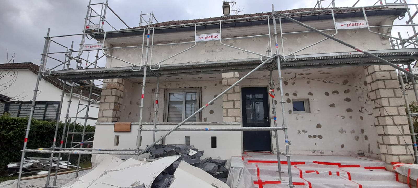 Travaux d’isolation extérieure à Sainte André Les Vergers