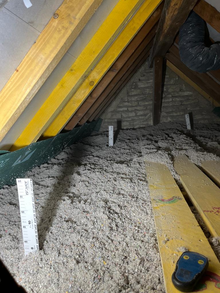 Isolation des combles perdus à Sainte Savine