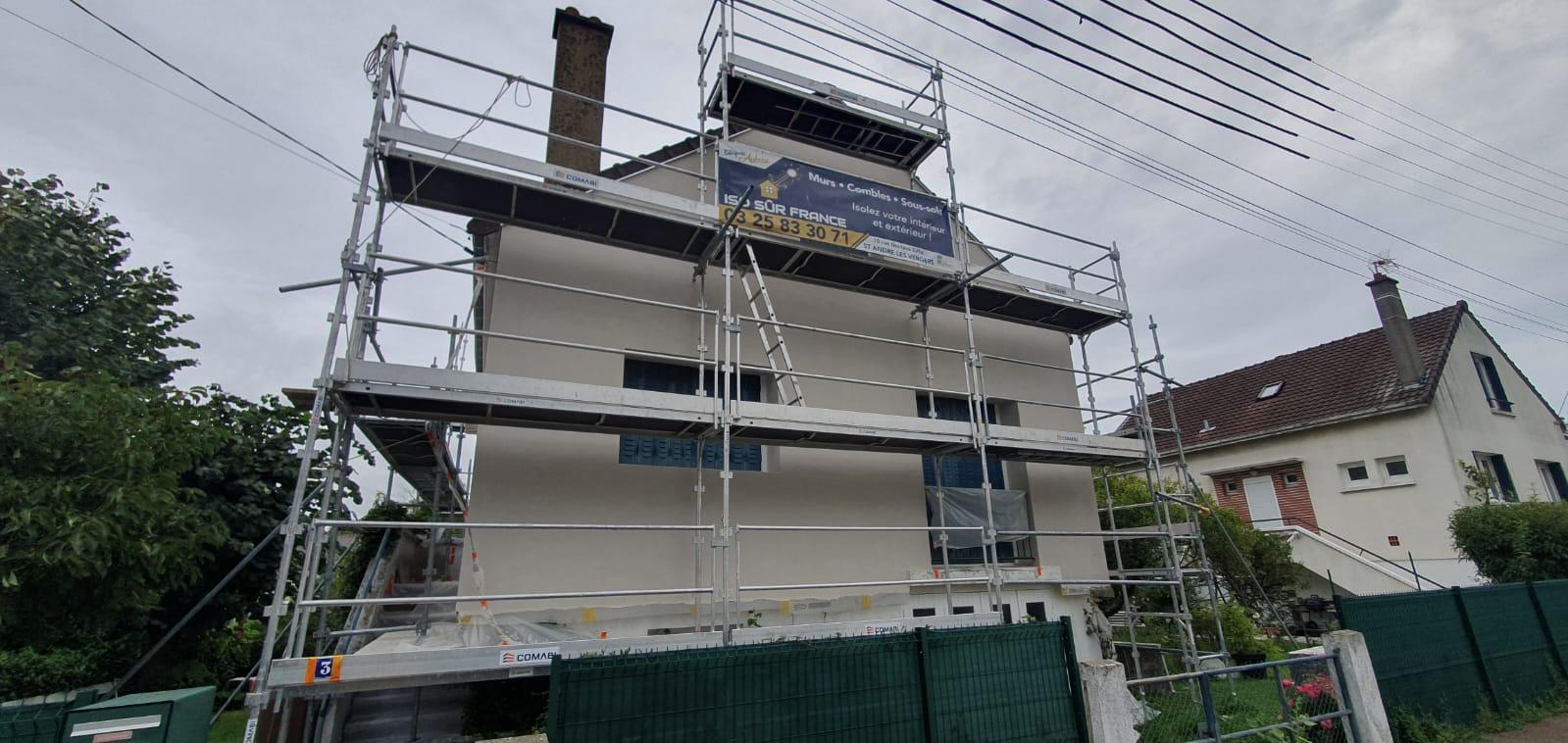 Travaux d&rsquo;isolation extérieure à Saint André Les Vergers
