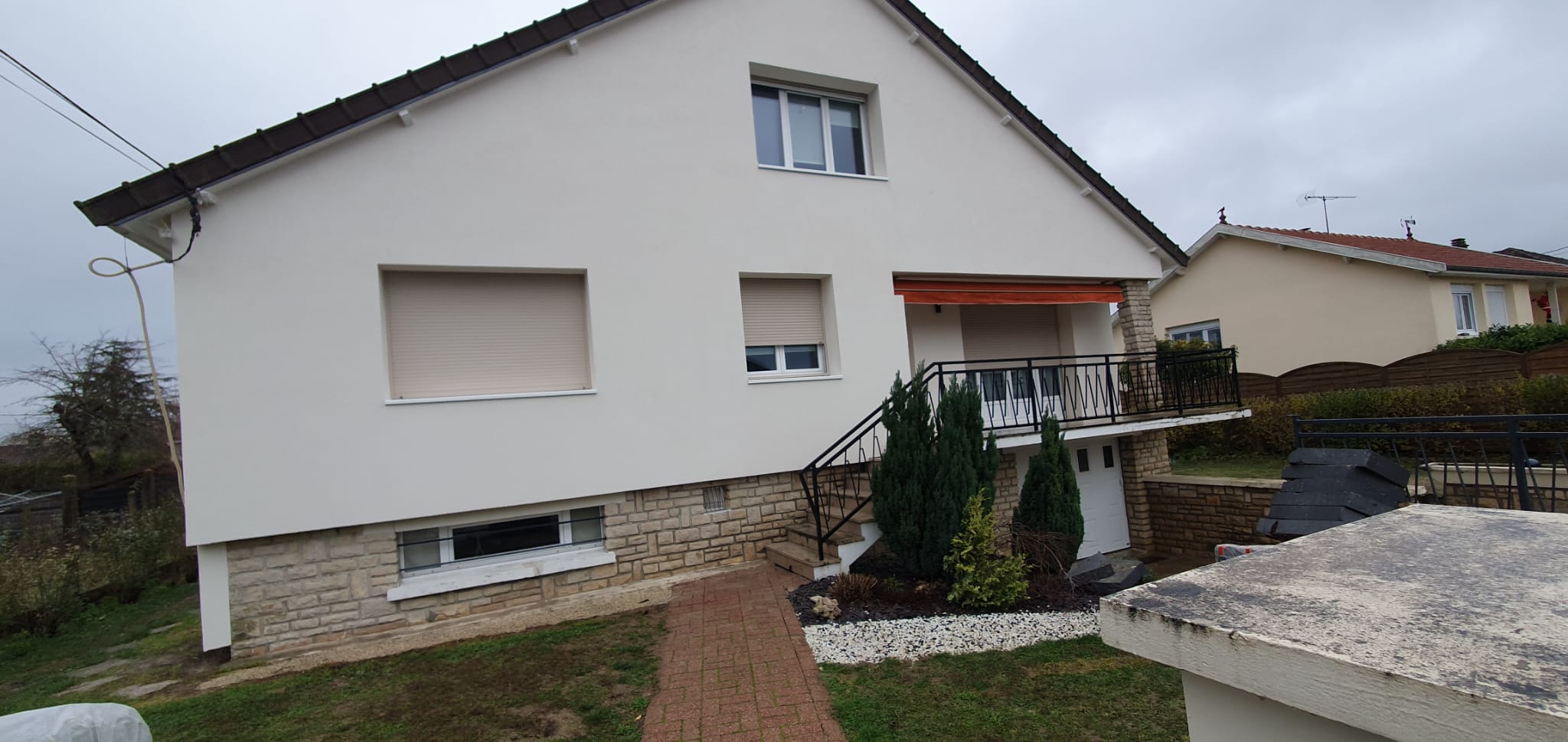 Isolation extérieure à Saint Germain