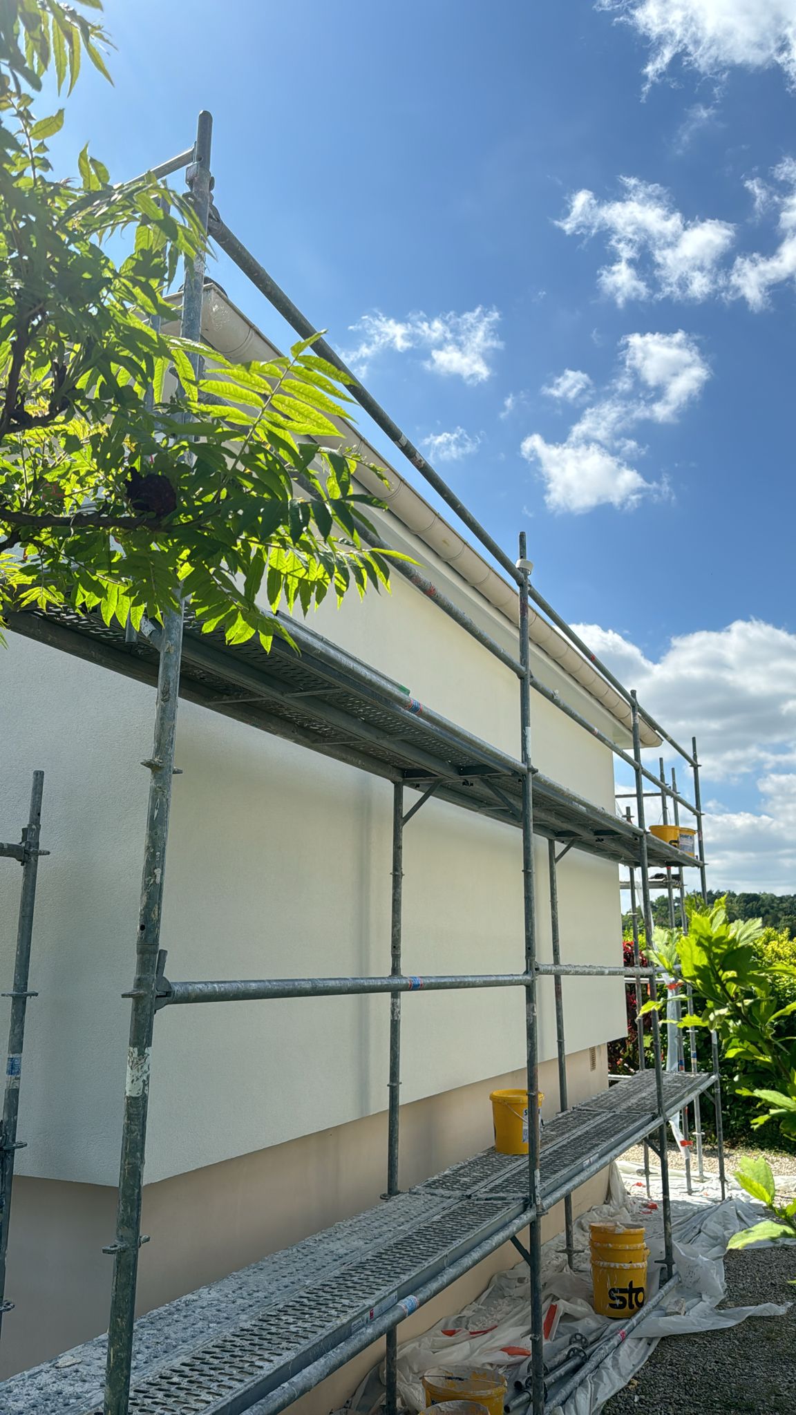 Travaux d’isolation extérieure à Gelannes